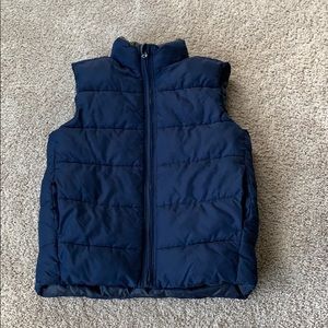 Gap kids - navy puffer vest